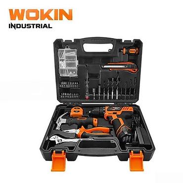 bit bazarı: Drel dəsti "Wokin 109 parça"WOKIN 109 PARCA 12V AKÜLÜ MATKAP VE EV — 1