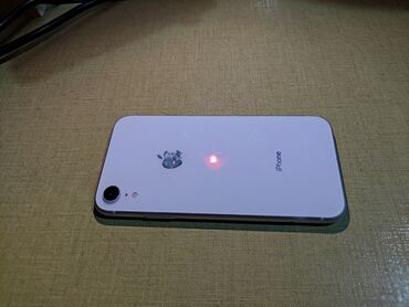 старые кнопочные телефоны: IPhone Xr, Б/у, Белый, Чехол, 76 %
