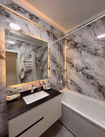 mega hous: 3 комнаты, 93 м², Элитка, 2 этаж, Евроремонт — 6