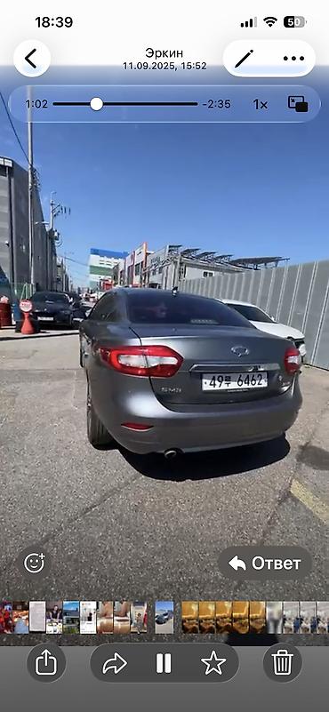 Renault Samsung SM3: 2018 г., 1.6 л, Автомат, Бензин, Седан