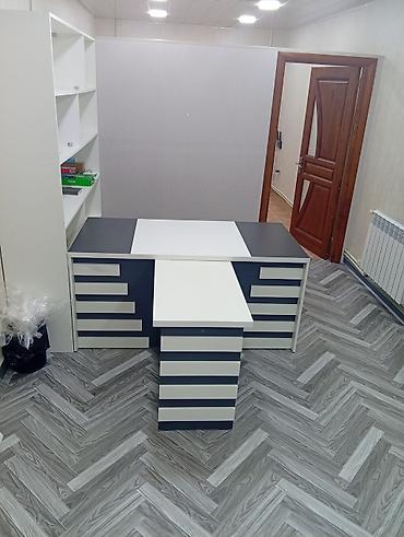 ofis şkafı: Ofis üçün modul iş masası skaf qiymete daxil deyil - Dizayn: ağ və — 1