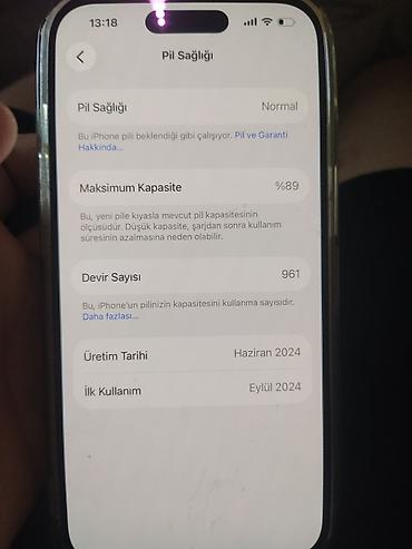 iphon 10: IPhone 15, 256 GB, Yaşıl, Face ID — 4