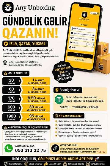 online part time iş bakı 28 may: Marketoloq tələb olunur, İstənilən yaş, Təcrübəsiz — 1
