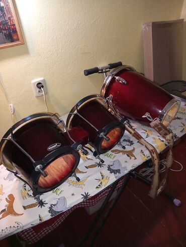 Барабаны: Бонго BRAHNER + конга BRAHNER - Комплект из пары бонго и одной конги — 7