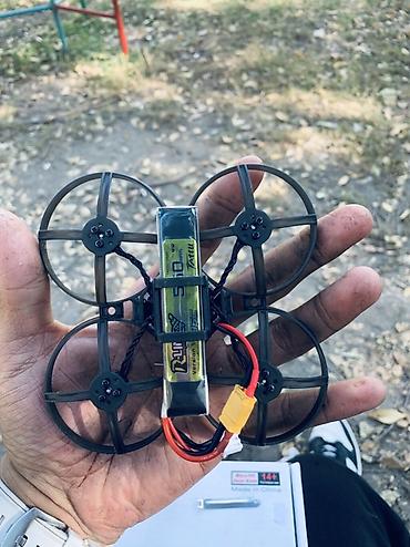 мини дроны с камерой: Квадрокоптер-«вуп» (Tiny Whoop) с защитой винтов и FPV-камерой — 3