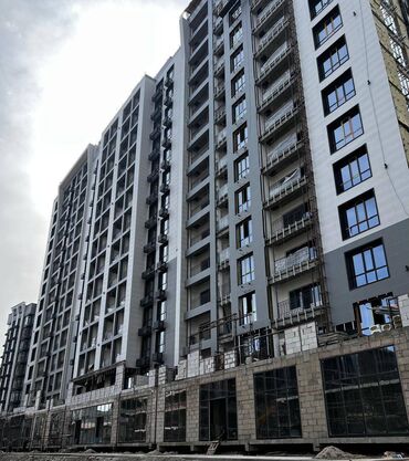 профсоюзная квартира: 2 бөлмө, 85 кв. м, Элитка, 8 кабат, ПСО (өзү оңдоп түзөтүп бүтүү үчүн)