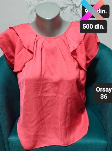 svečane bluze i tunike: S (EU 36), Jednobojni, bоја - Boja breskve