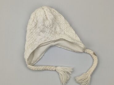 czapka beżowa: Czapka, H&M, 3-4 lat, 50-51 cm, stan - Dobry
