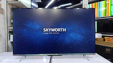 Телевизоры: SKYWORTH 60" QLED+ Google TV Основные характеристики: - Диагональ: 60 — 15