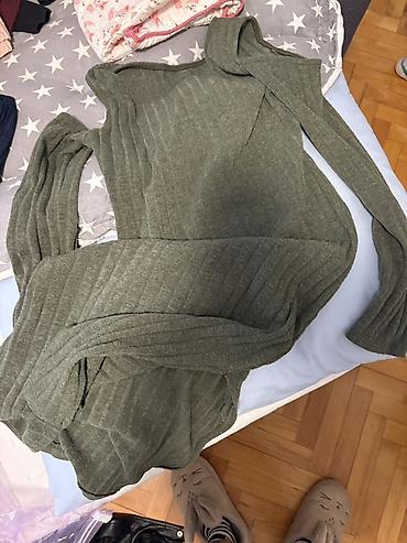 Ostale jakne, kaputi, prsluci: Ženska odeća – komplet jakni i prsluka - Dugačka crna prošivena — 15