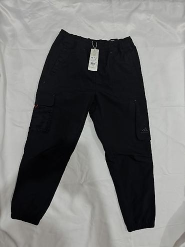 adidas cargo: Мужские брюки, L, Adidas, Новый, цвет - Черный, Самовывоз — 1