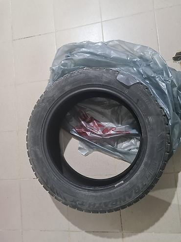 165 60 14: Продаётся шина привозная японская 225/55/R18 в отличном состоянии — 1