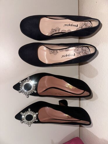 женские туфли со шнурками: Туфли 37, цвет - Черный
