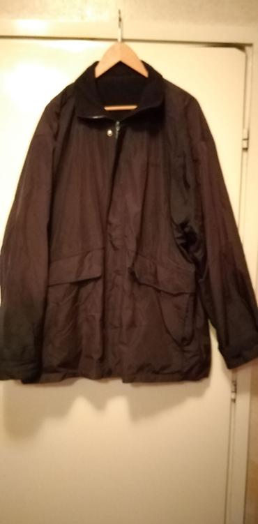 moncler: Jakna muska crna velika br.XXXXL, sa 2 lica: Suskavo i plis,kapuljaca — 1