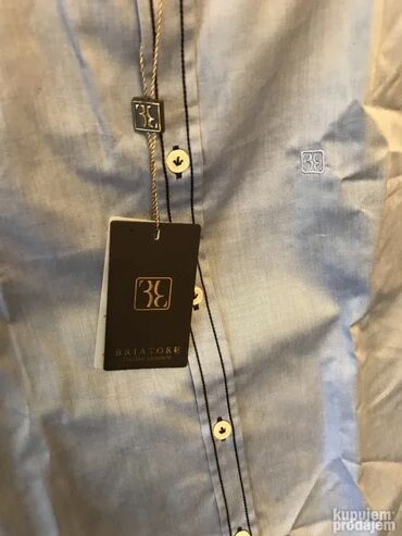 Košulje: Original BRIATORE Roma kosulja L NOVA 100% extra fine cotton kao da — 3