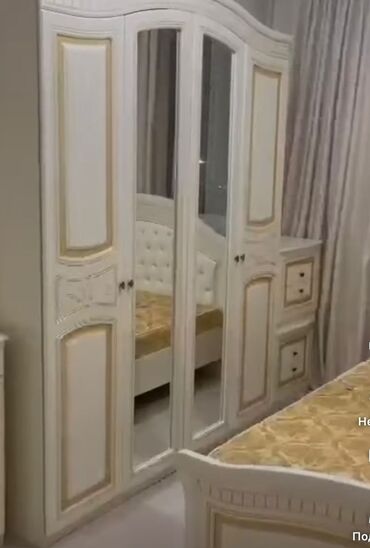 мебель шкаф для одежды: Уктоочу бөлмө гарнитуру, түсү - Ак