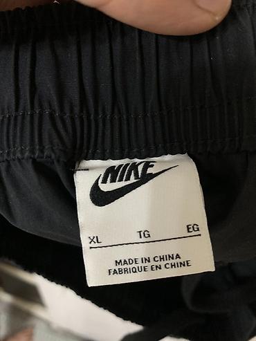 штаны джогеры: Черные мужские спортивные брюки Nike - Тип: брюки карго/джоггеры - — 2