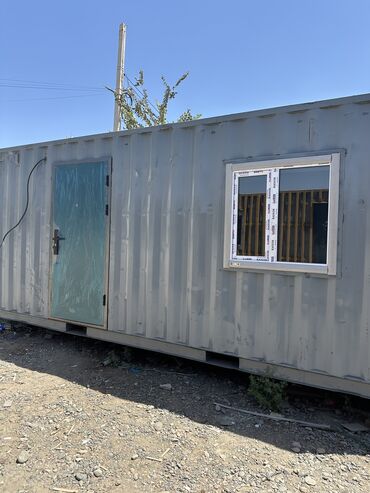 дом вагончик цена: Продаю Торговый контейнер, Аламединский рынок, 20 тонн, Утеплен
