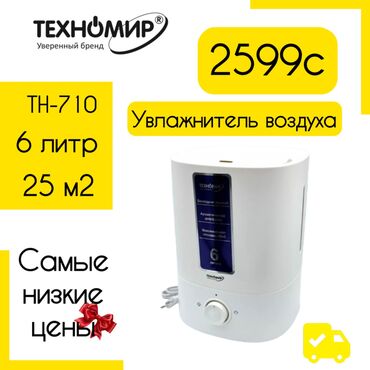 Электрические обогреватели: Увлажнитель воздуха Паровой, Напольный, Bluetooth, Ароматизация воздуха, Ионизация