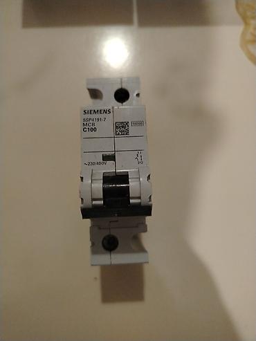 salat qabi: Siemens Elektrik avtomat, 1 faza, 400 Vt — 1