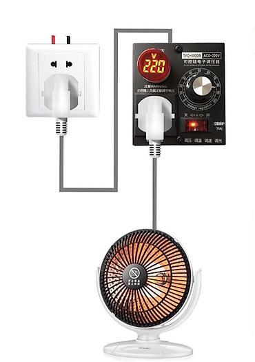 потенциометр: Регулятор напряжения/мощности TYQ-4000W (AC 220V) Функции: - Плавное — 2
