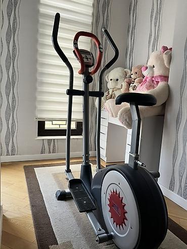 İdman və istirahət: Elliptik velosiped-trenajor (stepper+velosiped kombinasiyası) — 1