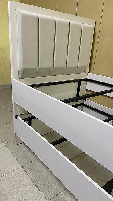 Односпальные кровати: Односпальная кровать. Ламинат российский. Матрас фабрика “Эсал” — 7