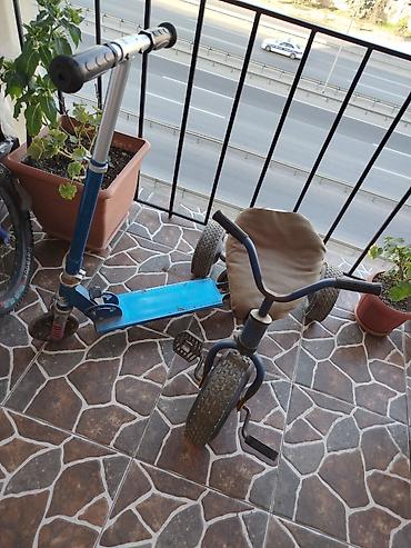 volta vsm: Skuter və 3 təkərli velosiped . İkisi bir yerdə 20 m — 1