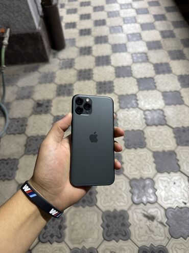 охладитель телефона: IPhone 11 Pro, Б/у, 64 ГБ, Space Gray, Чехол, 80 %