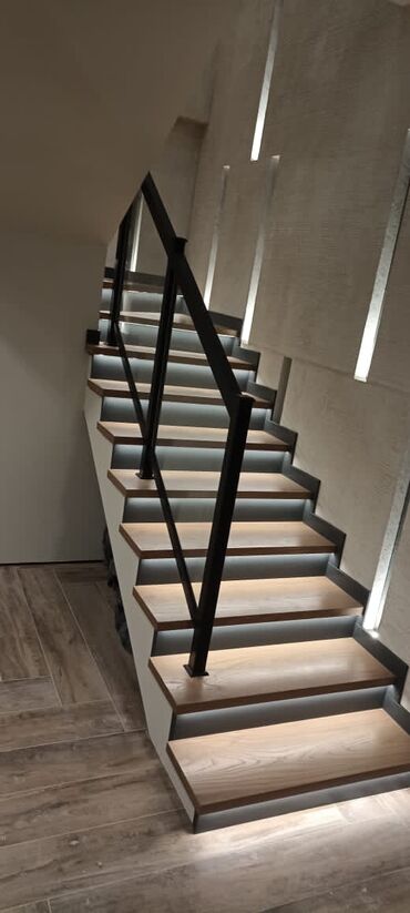 Обшивка лестниц: Сварка перила поручни и многое другое — 17