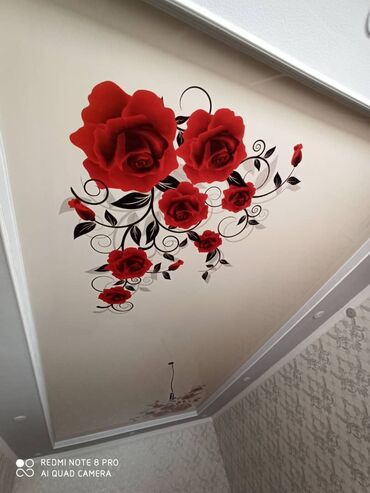 Натяжной потолок: Натяжной потолок Глянцевое, Матовое, 3D потолки Бесплатный замер, Гарантия, Бесплатная консультация — 25