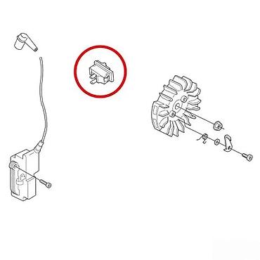 cirkular cena: Univerzalni prekidač za gašenje (kill switch) za motorne testere i — 2