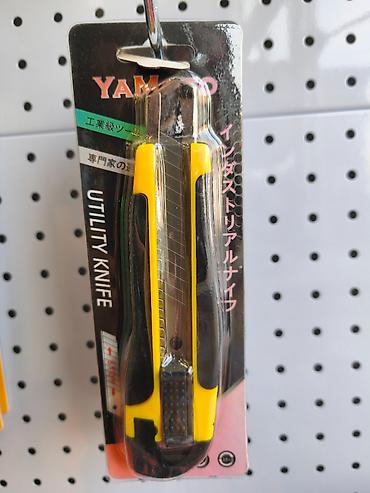 Qayçılar, bıçaqlar: Yamato Utility Knife – universal kargı bıçağı - Sürgülü mexanizmli — 1