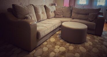 islemis divan: Угловой диван, Б/у, Раскладной, С подъемным механизмом, Нет доставки