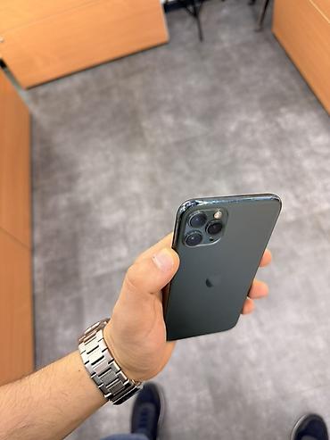 iphone x 🅁: IPhone 11 Pro, 64 GB, Matte Midnight Green, Face ID — 4