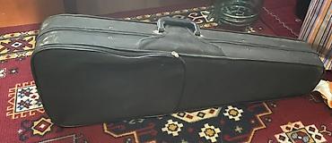 мостик: Футляр (кейс) для скрипки 3/4 +2 смычка . Описание: Лёгкий — 2