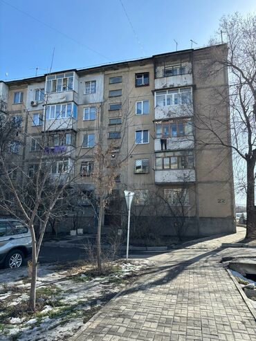 недостроенные дома в бишкеке: 2 бөлмө, 43 кв. м, 104-серия, 1 кабат, Косметикалык ремонт