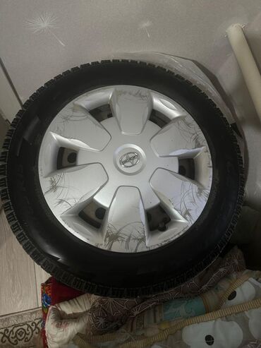 зимняя резина 14: Дөңгөлөктөр монтажда 185 / 65 / R 15, All-season, Комплект, Жеңил унаалар, Темир