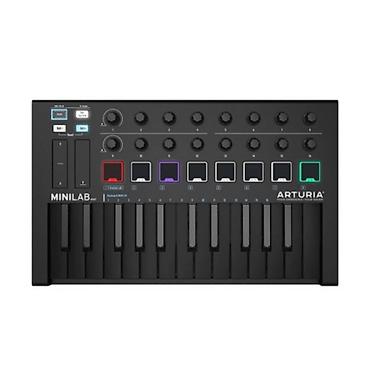 купить мячь: Arturia MiniLab 3 deep black ( Səs kartı, Səs kartı dəsti münasib — 2