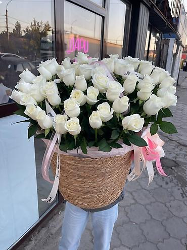 цветы розы акции: 🌸 Свежие цветы 24/7 с доставкой по Бишкеку! Букеты, корзины — 10