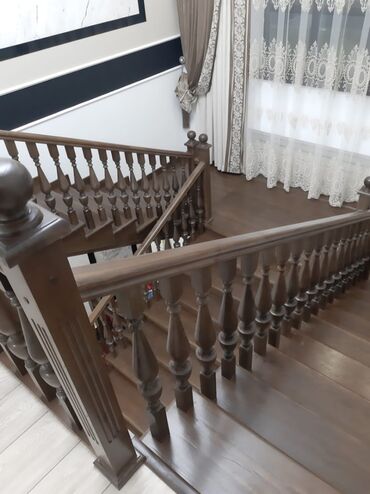 Обшивка лестниц: Лестницы Двери на любой вкус. Массив Карагач. Орех. Сосна. Дуб — 2