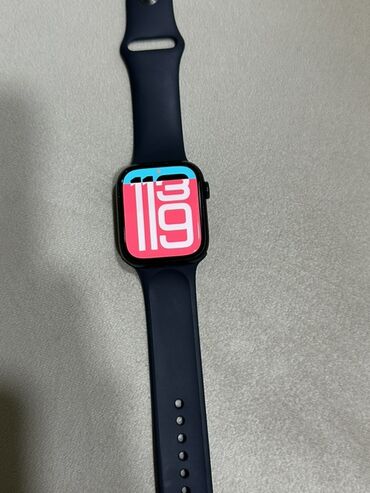 Б/у, Смарт часы, Apple, Сенсорный экран, цвет - Черный