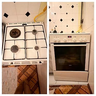 Qaz plitəsi və duxovka dəsti - 4 gözlü qaz plitəsi, mexaniki lalafo.az -da Qaz plitəsi və duxovka dəsti - 4 gözlü qaz plitəsi, mexaniki