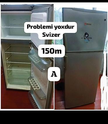 soyuducu kohnə: Svizer markalı ikikameralı soyuducu - Dondurucu yuxarıda, əsas kamera — 1