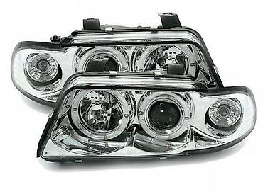 HROM ANGEL EYES FAROVI AUDI A4 B5 (8) | Hrom beli tuning sportski