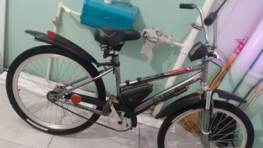 велосипеды 24: Новый Городской велосипед Stels, 24", скоростей: 9, Самовывоз