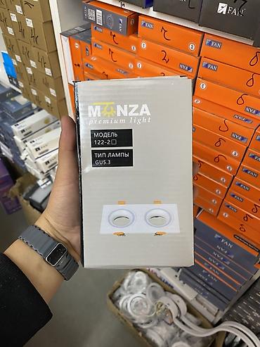 Внутренняя отделка: Встраиваемый светильник Monza Premium Light, модель 122-2 (двойной) — 1