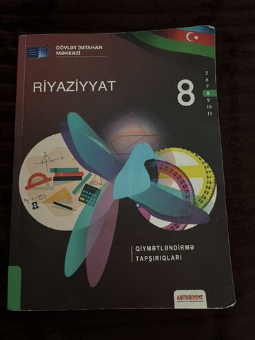 riyaziyyat 8 ci sinif pdf yukle: Dövlət İmtahan Mərkəzi tərəfindən nəşr olunan "Riyaziyyat