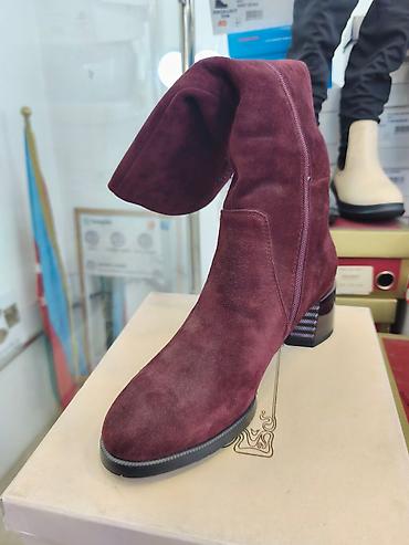 Ayaqqabılar: Kişi ayaqqabıları – müxtəlif modellər - Klassik tünd-qəhvəyi dəri — 33