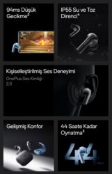 Qulaqcıqlar: İşlənmiş Simsiz (Bluetooth) Qulaqcıqlar, Oppo, rəng - Qara — 10